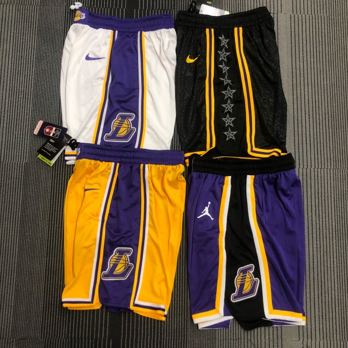 Los Angeles Lakers  Swingman Shorts  Association Edition