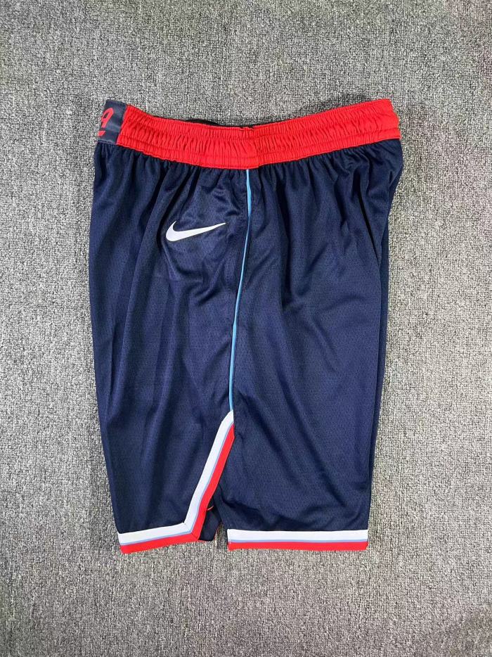 LA Clippers Shorts Statement Edition Blue 24/25