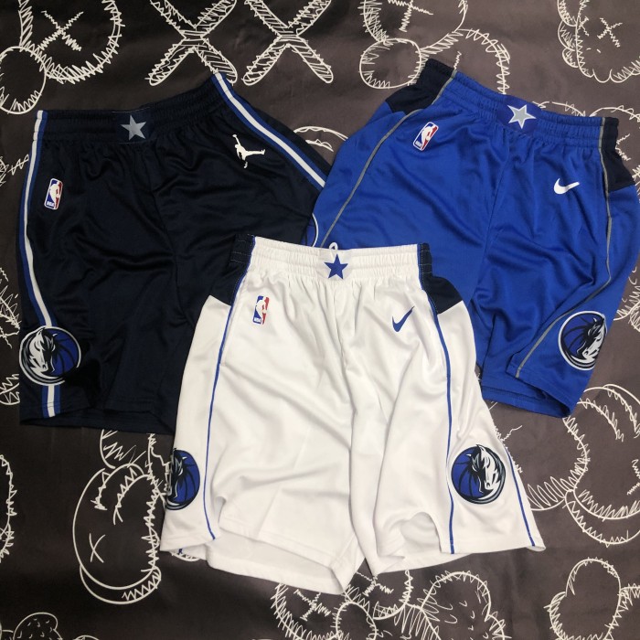 Dallas Mavericks  Shorts   Association Edition White 21/22