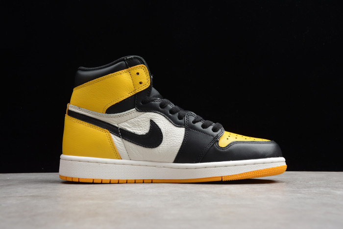 Air Jordan 1 Yellow Toe Black White AR1020-700