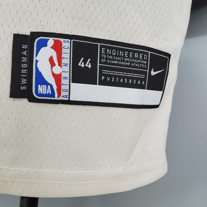 Jrue Holiday Milwaukee Bucks Swingman Jersey Beige