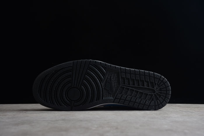 Air Jordan 1 Low Black Blue White UNC Shoes DC0774-041