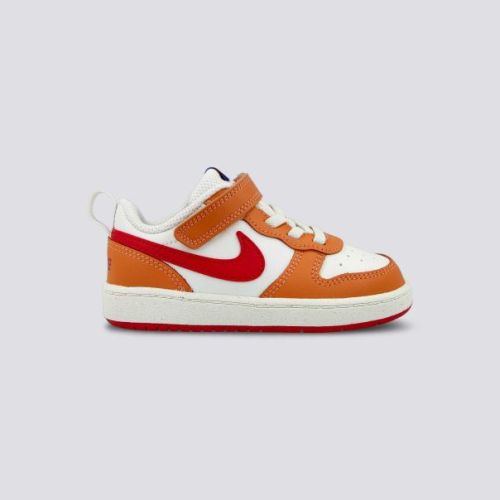 Air Force Low-Top Children's Casual Sneakers Orange Red White