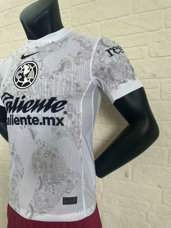 America Man Player Jersey 24/25 White 