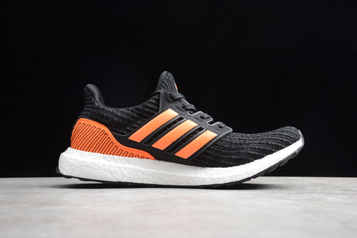 Ultra Boost Black Solar Orange EH1423