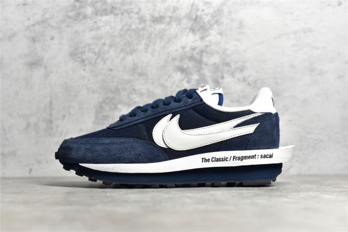 Fragment x Sacai x Nike LDWaffle“Blue Void” BV0073-008