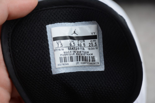 Air Jordan 1 Retro Mid Chicago Bulls Gym Red White black 554724-116