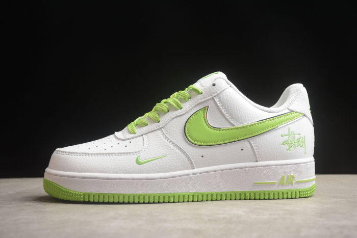 Air Force 1 Low white green fruit green silver edge CW2288-111