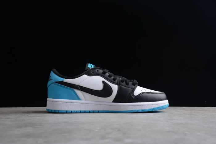 Air Jordan 1 Retro Low OG Dark Powder Blue UNC  White Black CZ0790-104