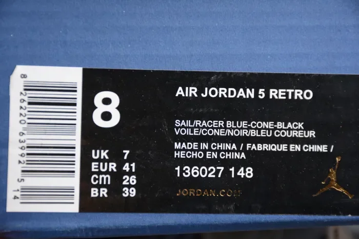 Air Jordan 5 “International Flight” 136027-148