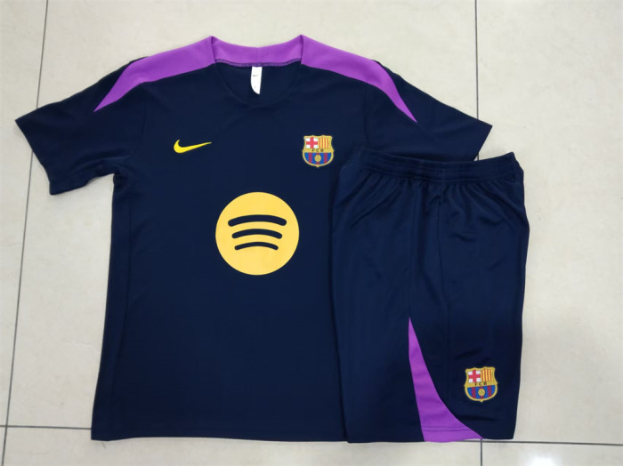 Barcelona Training Short Sleeve Suit 25/26