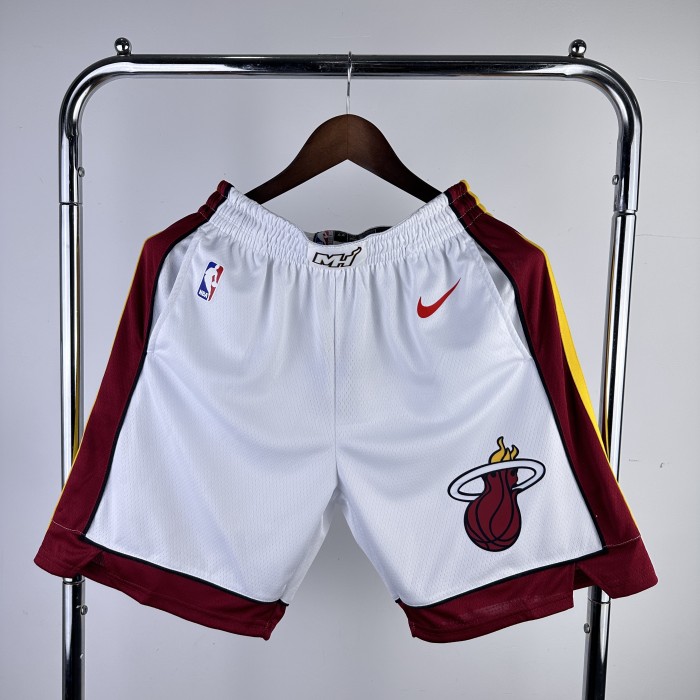 Miami Heat  Basketball  Shorts  Association Edition white 2023