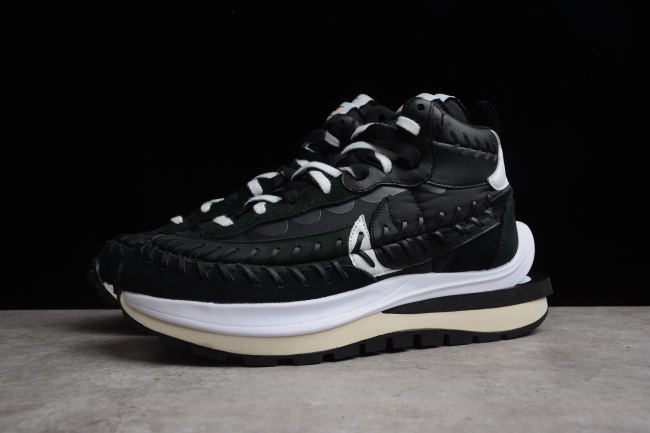 sacai x Jean Paul Gaultier x Nike Vaporwaffle 'Black' DH9186‑001