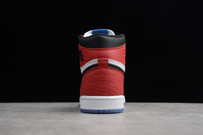 Air Jordan 1 Retro High Spider Man Origin Story 555088-602