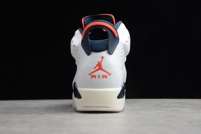 Air Jordan 6 Retro Tinker White Infrared Grey 384664-104