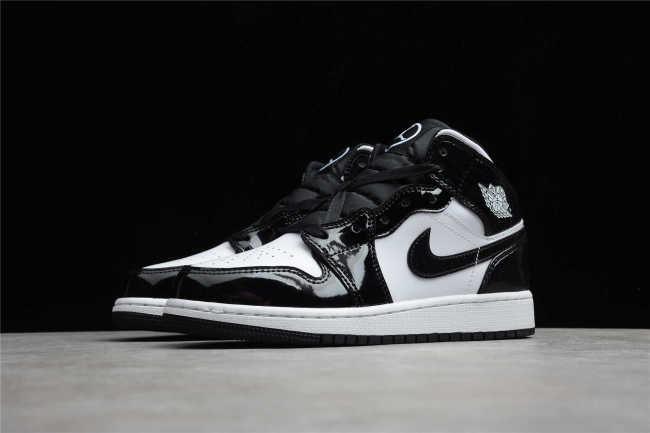 Air Jordan 1 Mid SE All-Star Carbon Fiber GS 2021 DD2192-001 Black White
