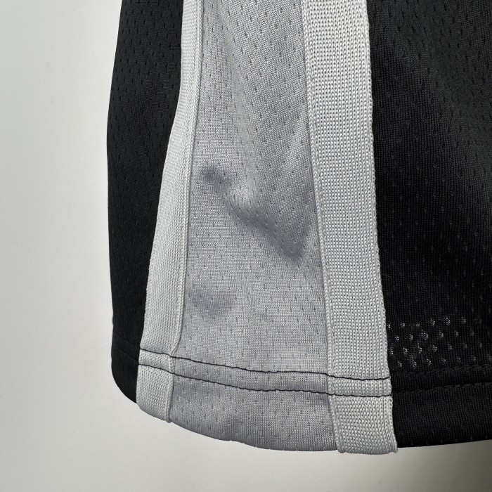 San Antonio Spurs KIds Jersey Black Icon Edition 2024 NO.1 WEMBAMYAMA