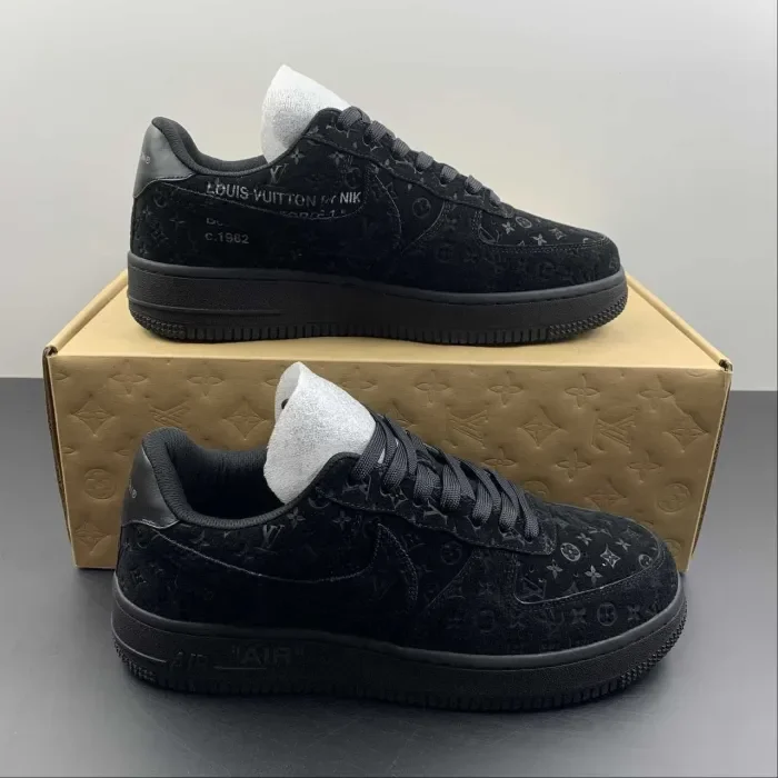 Air Force 1 L-V Low Black MS 0232