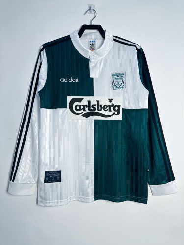 Liverpool Away Long Sleeve Retro Jersey 1995/96