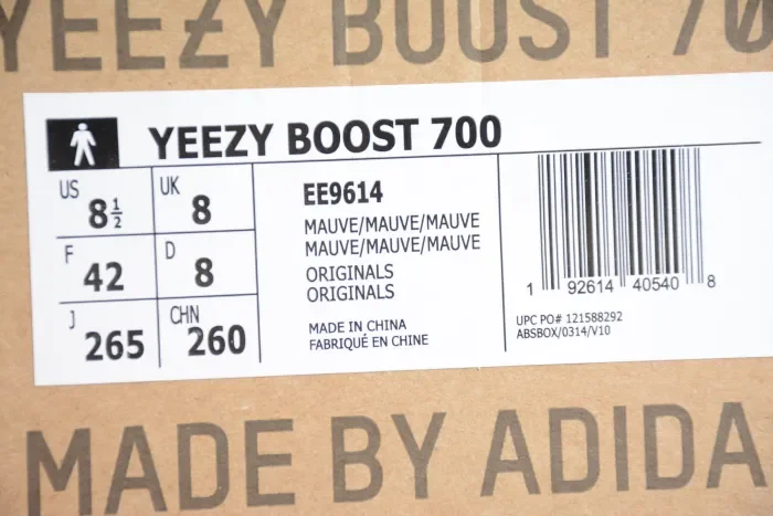 Kanye West x Adidas Yeezy Runner Boost 700“Mauve” EE9614