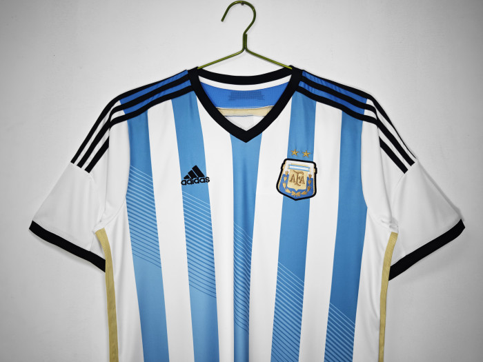 Argentina Home Retro Jersey 2014