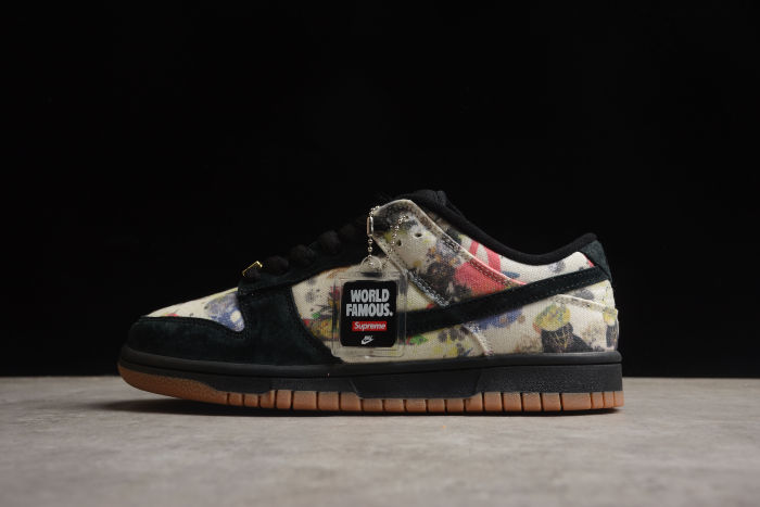 Supreme x Nk SB Dunk Low Rammellzee FD8778-001