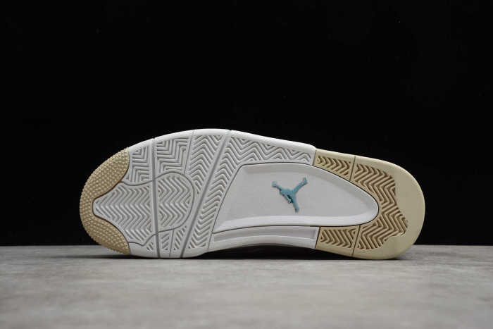 Air Jordan 4 Retro Sand Linen White Yellow 487724-118