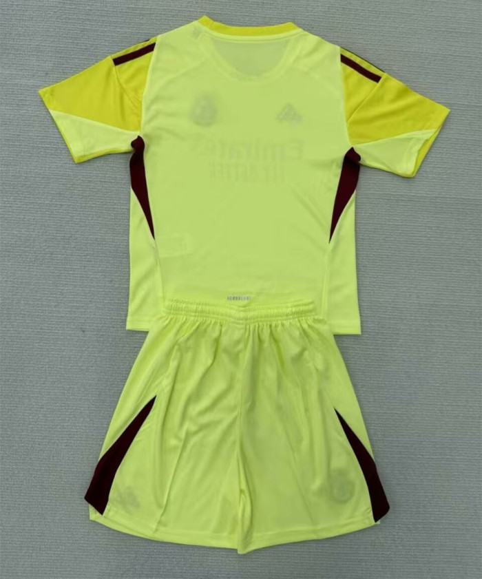 Copy Real Madrid Goalkeeper Kids Suit 25/26
