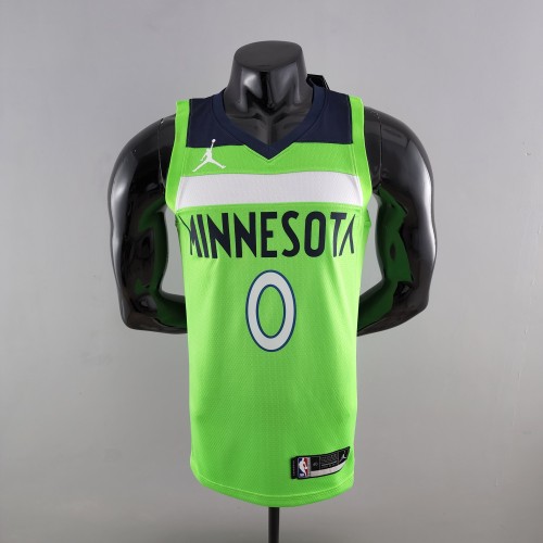 D'Angelo Russell Minnesota Timberwolves Swingman Jersey Green