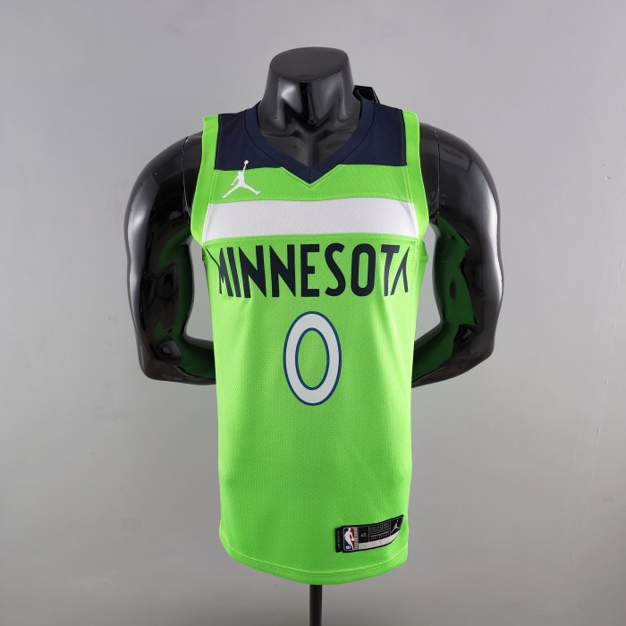 D'Angelo Russell Minnesota Timberwolves Swingman Jersey Green
