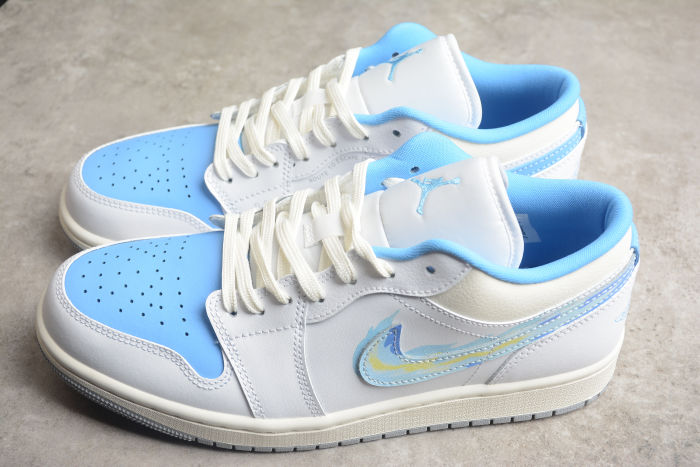 Air Jordan 1 Low Se Wmns Just Skate University Blue FJ7219 441