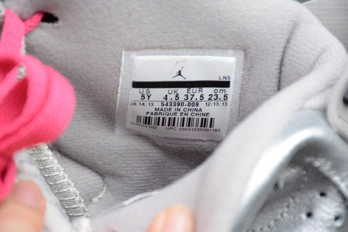 Air Jordan VI 6 Valentine's Day Retro Silver Pink 543390-009