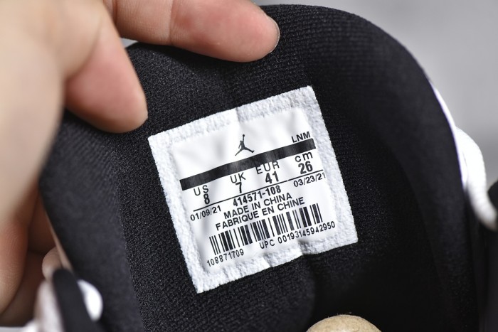 Air Jordan 13 Retro Starfish White Orange Black 414571-108