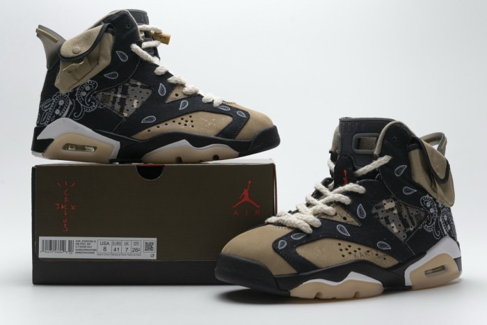 Air JORDAN 6 Travis Scott Paisley CT5058-001