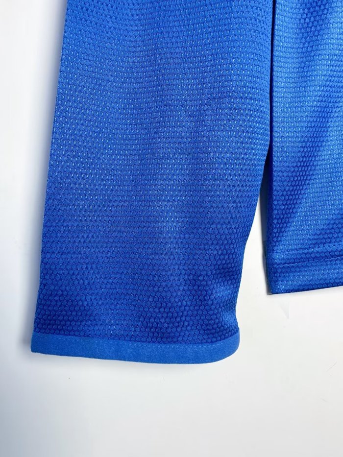 Italy Retro Home Long Sleeve Jersey 2006