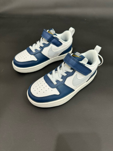 Air Force Low Top Work Kids Shoes FG22-36 Blue White