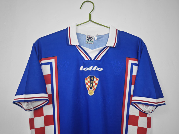 Croatia Away Retro Jersey 1998