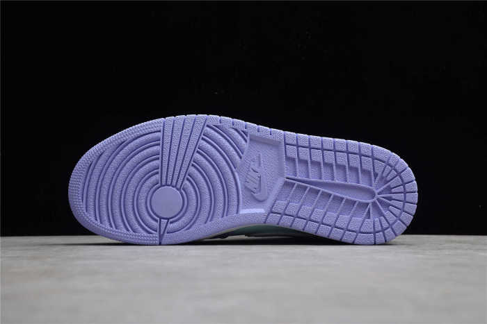 Air Jordan 1 Mid Purple Aqua 554724-500