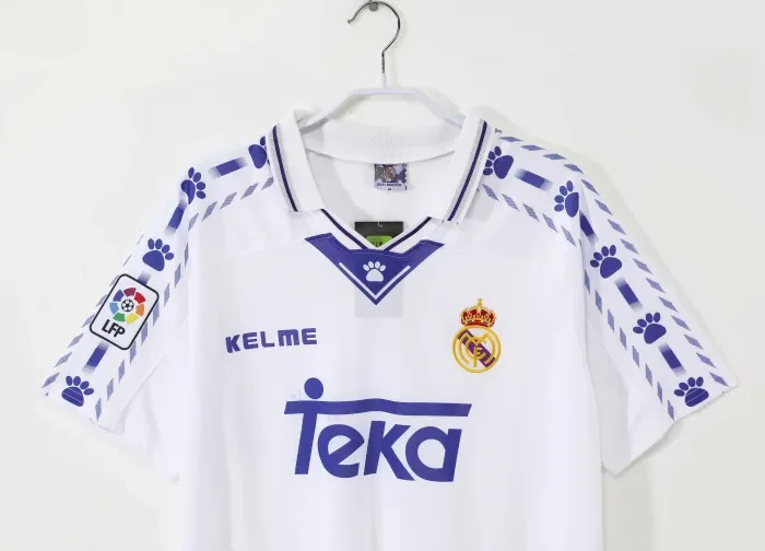 Real Madrid Home Retro Jersey 1996/97