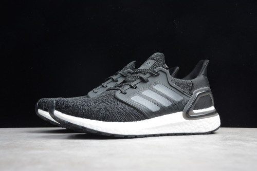Ultraboost 20 Running Shoes Black and White Starry Sky EG0708