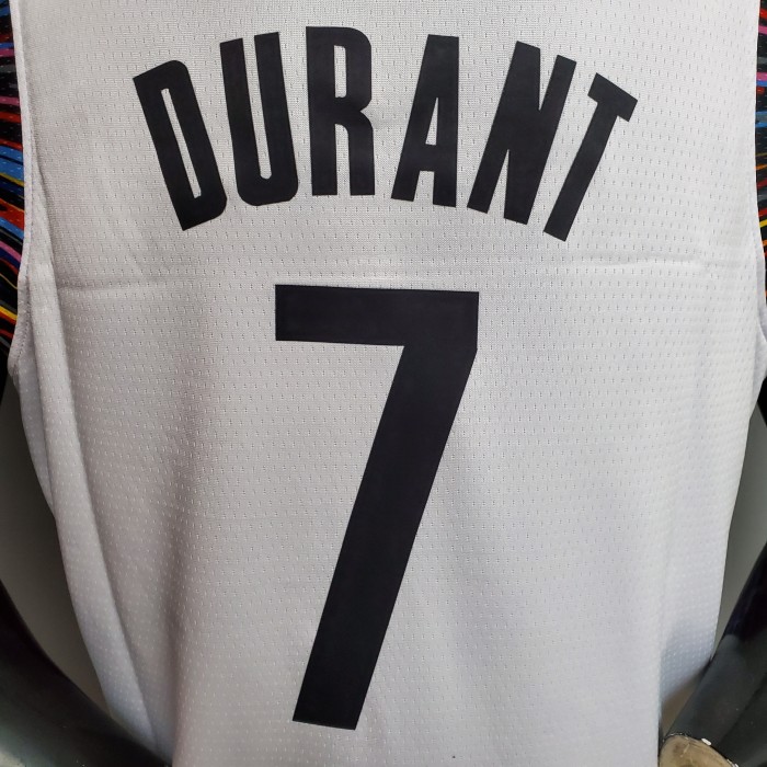 Kevin Durant Brooklyn Nets City Version Swingman Jersey White