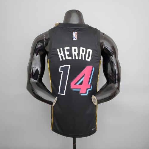 Tyler Herro Miami Heat 2022 City Edition Swingman Jersey Black
