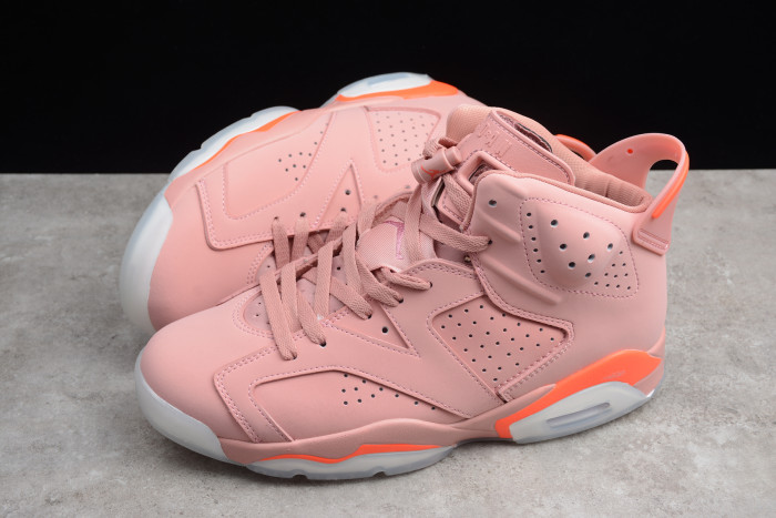 Air Jordan 6 Retro NRG Aleali May Pink Red CI0550-600