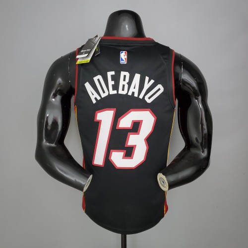 Bam Adebayo Miami Heat Swingman Jersey Black