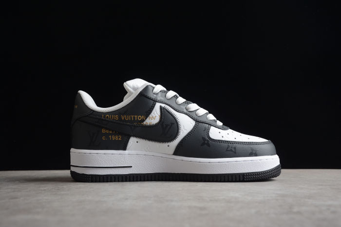 Lv x Nike Air Force 1 Low Black White LD-0212