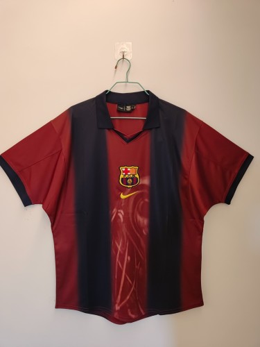 Barcelona x Travis Scott Home Retro Skeleton Jersey