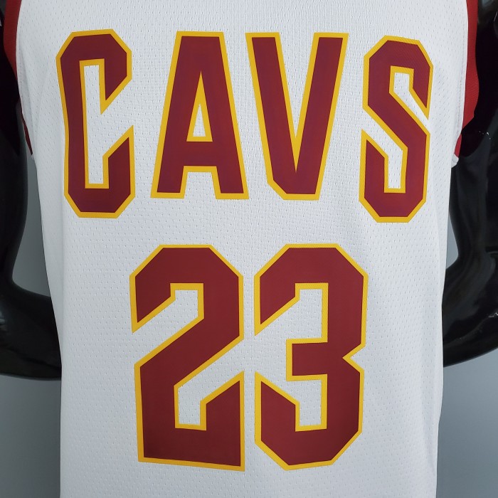 LeBron James Cleveland Cavaliers Swingman Jersey White
