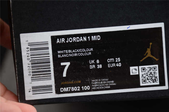 Air Jordan 1 Mid Heat Reactive AJ1 DM7802-100