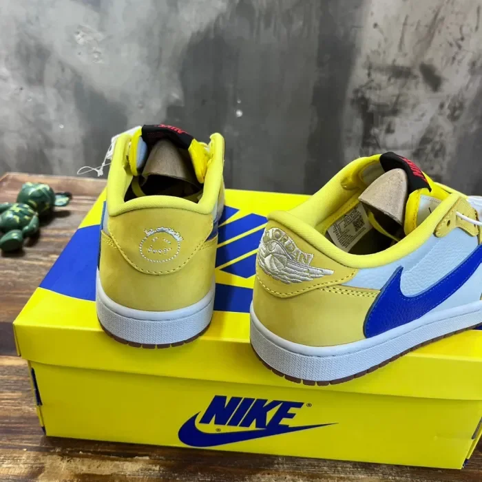 Travis Scott x Air Jordan 1 Low Canary Yellow