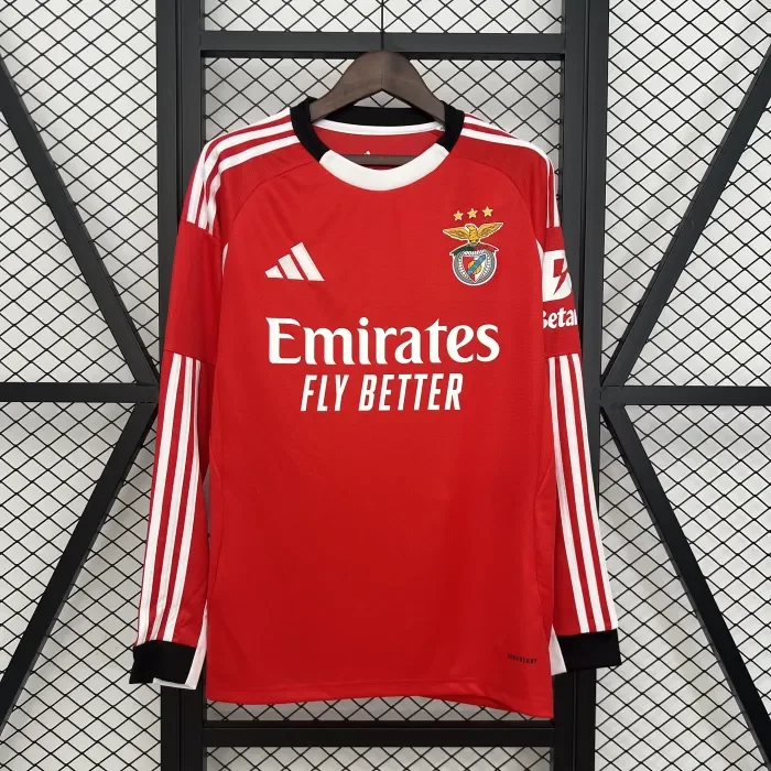 SL Benfica Home Long Sleeve Man Jersey 25/26
